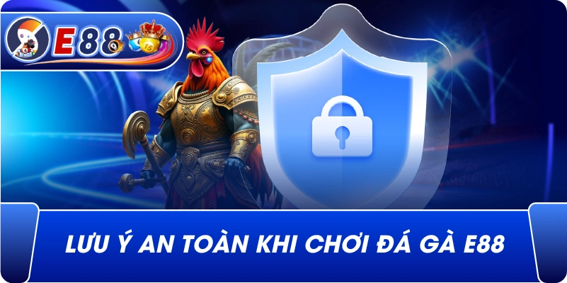 Lưu ý an toàn khi chơi Đá Gà e88